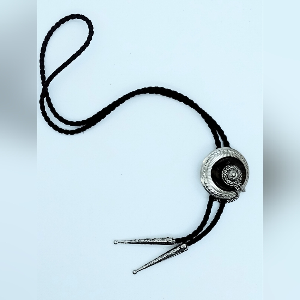 vintage Islamic Style Leather Bolo